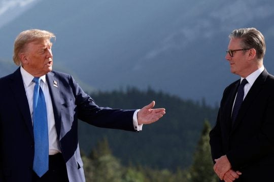 STARMER TRUMP